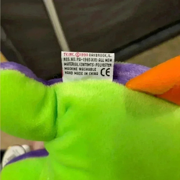 Lot Of 2 Large Beanie Babies- Snap And Misty 1996 - Picture 8 of 10